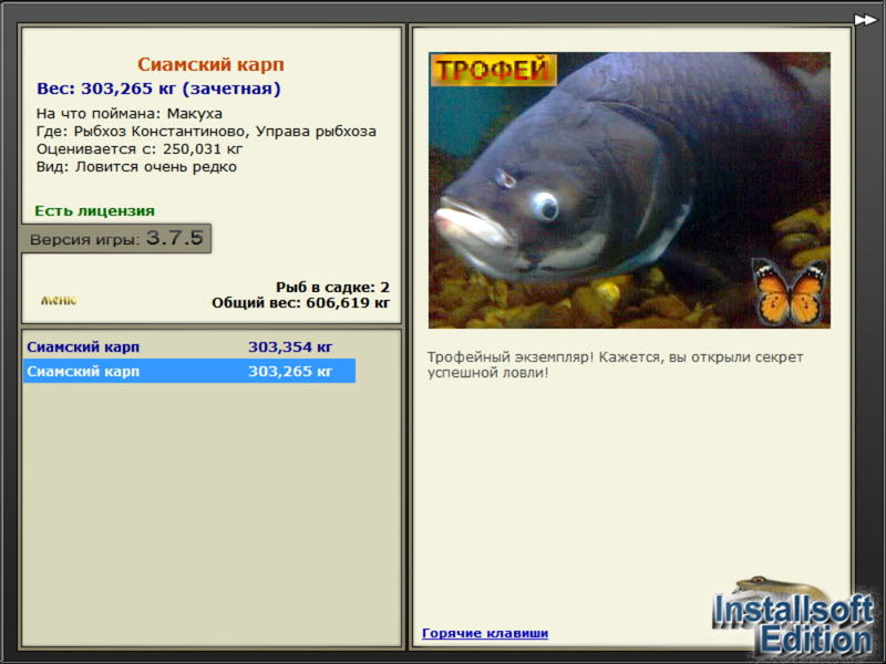 Сиамский карп 
