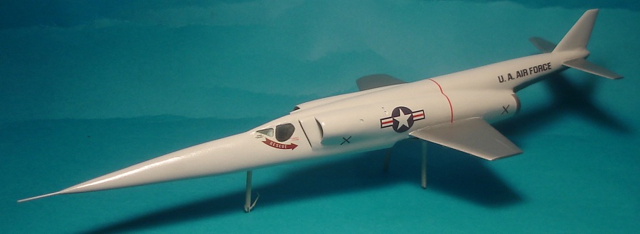 Х-серия: Douglas X-3 Stiletto, 1:72, самоделка