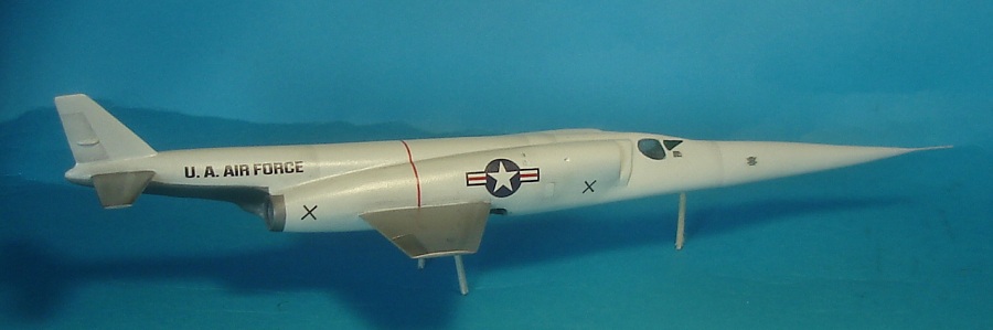 Х-серия: Douglas X-3 Stiletto, 1:72, самоделка