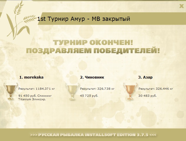Амур перед бурей 
