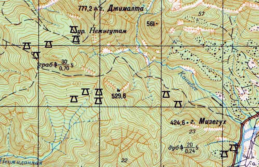 Дольмены краснодарский край карта