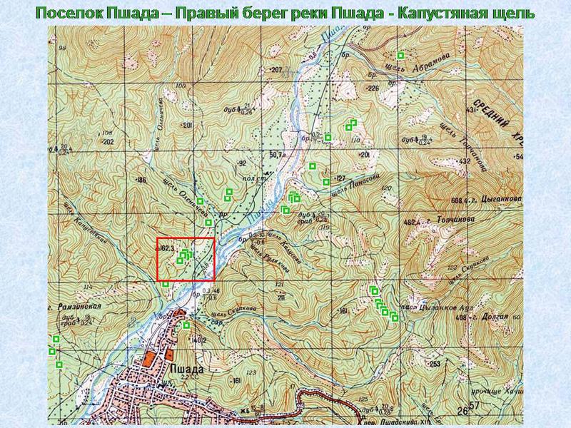 Дольмены краснодарский край карта