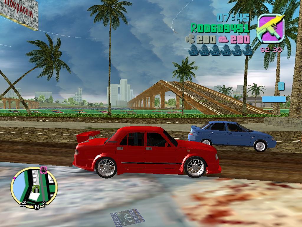 VICE CITY SUPER - скачать новые машины, вертолёты, …