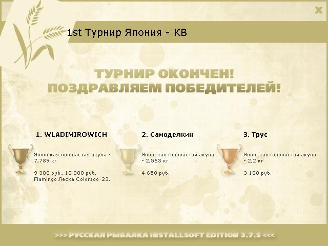 РУССКАЯ РЫБАЛКА Installsoft Edition 