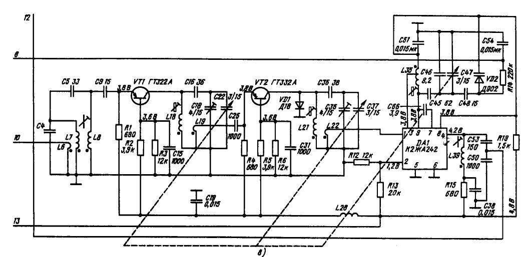 Схема радиоприемника урал авто 2 1986 года