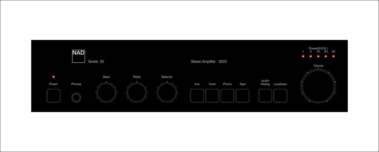  Усилитель NAD 3020