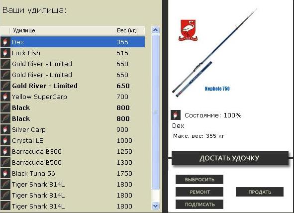турниры • РУССКАЯ РЫБАЛКА
