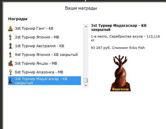 турниры • РУССКАЯ РЫБАЛКА