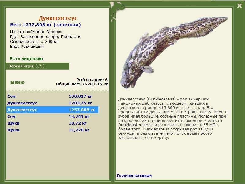 Дунклеостеус 