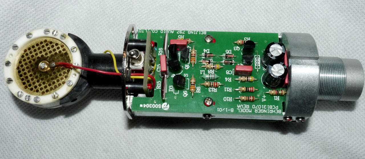  микрофон Behringer B1 барахлит