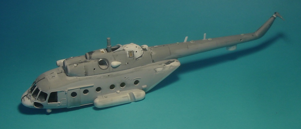 ОКБ Миля М.Л. Ми-8АМТШ, 1:72, конверсия-самоделка