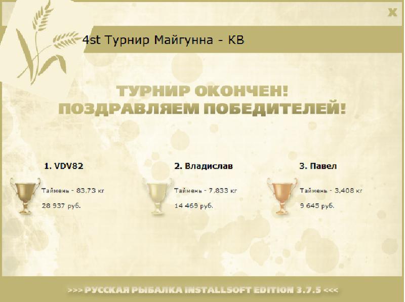 Пороги реки 