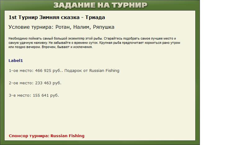 Зимняя сказка 