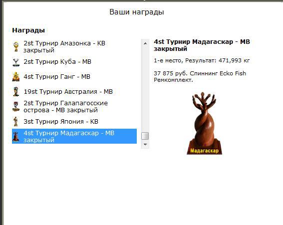 турниры • РУССКАЯ РЫБАЛКА