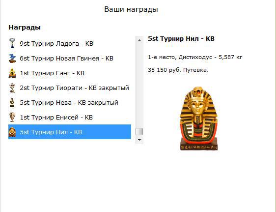 турниры • РУССКАЯ РЫБАЛКА