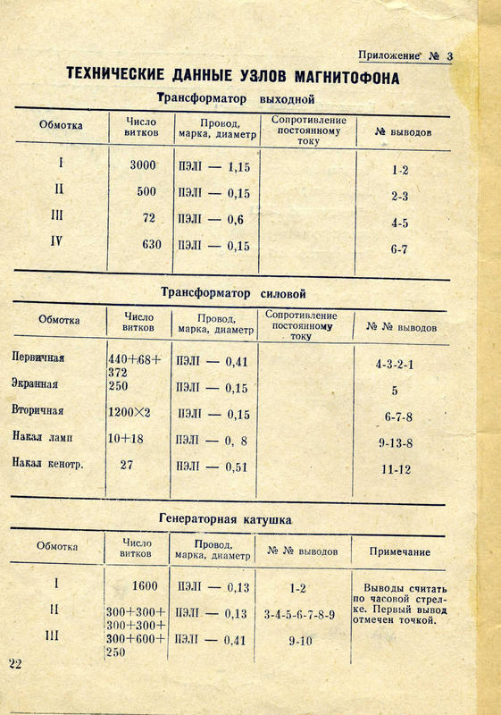 Днипро магнитофон ламповый схема