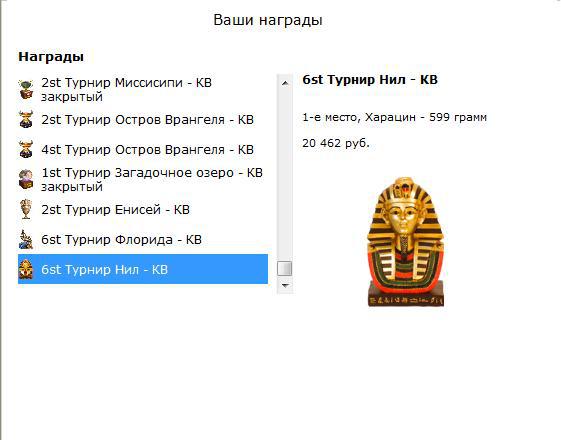 турниры • РУССКАЯ РЫБАЛКА