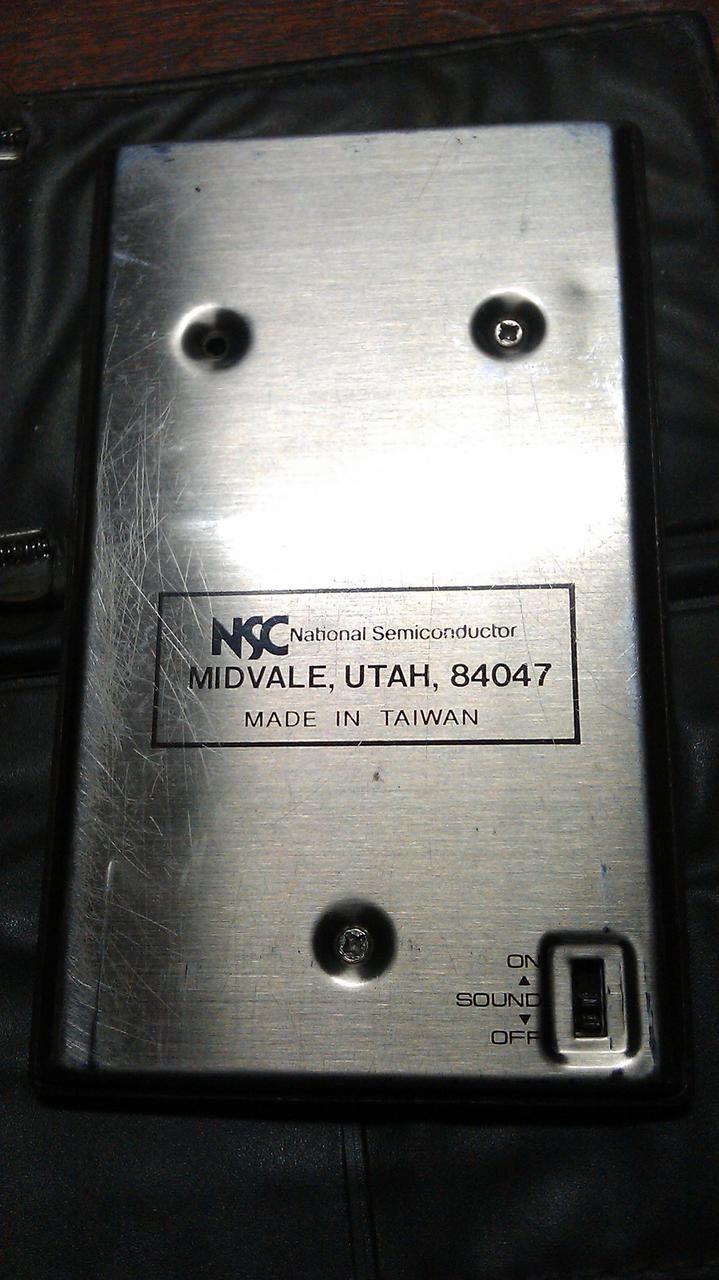 National Semiconductor model 105