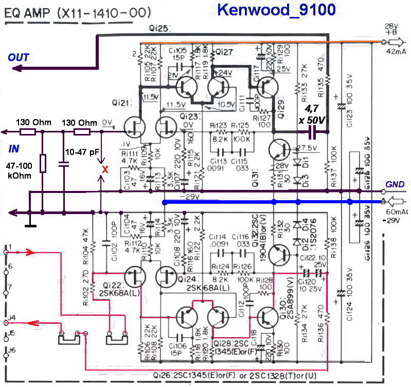 Kenwood ka 9100 схема