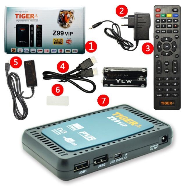  Информация и инструкции для TIGER Z99 VIP