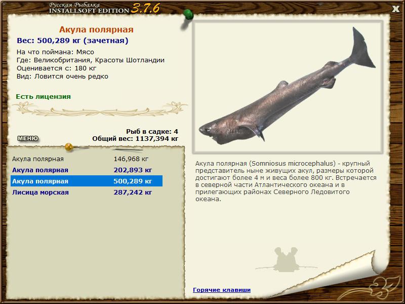 РУССКАЯ РЫБАЛКА Installsoft Edition 