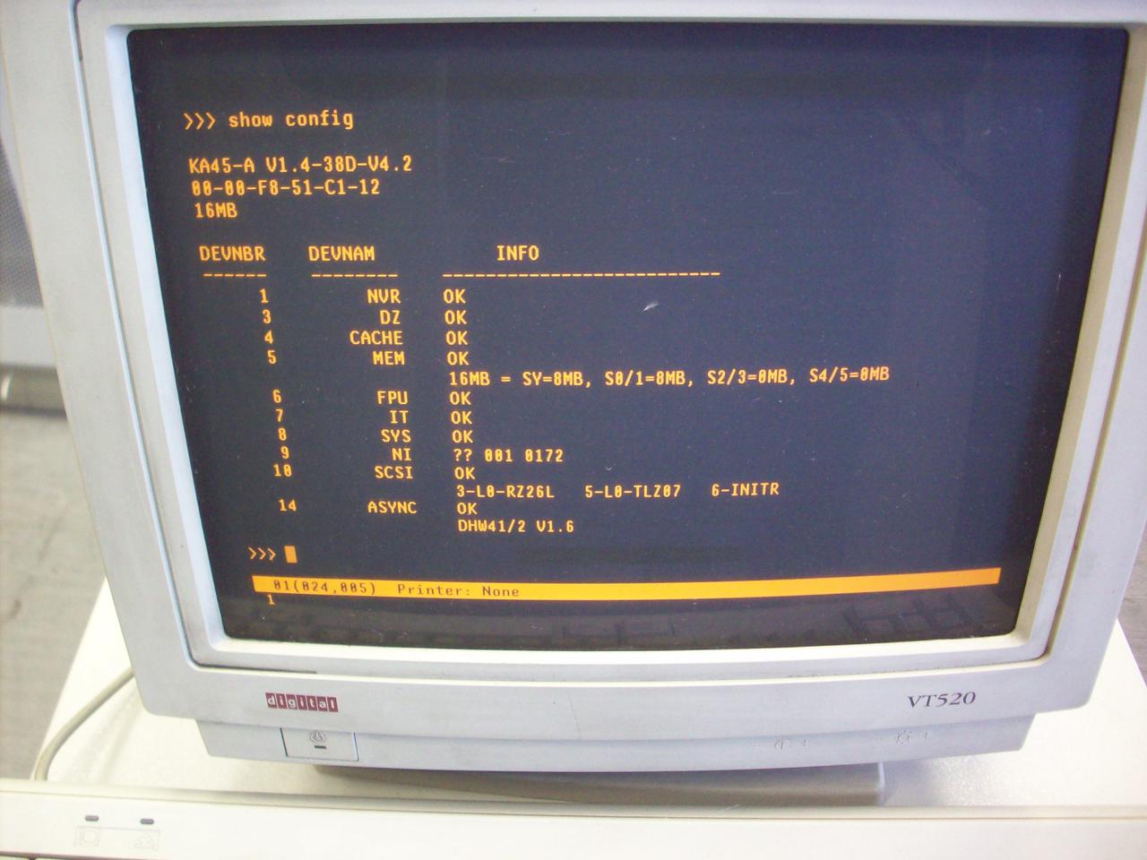 MicroVAX 3100-40