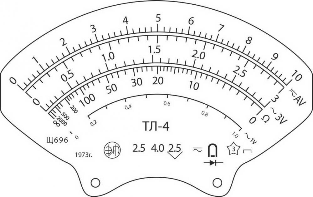 Прибор тл 4 схема