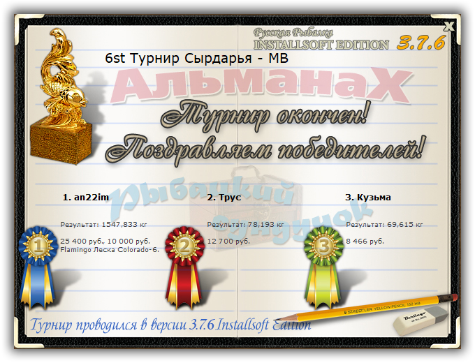  Максимальный Вес • Praise-турниры • РУССКАЯ РЫБАЛКА