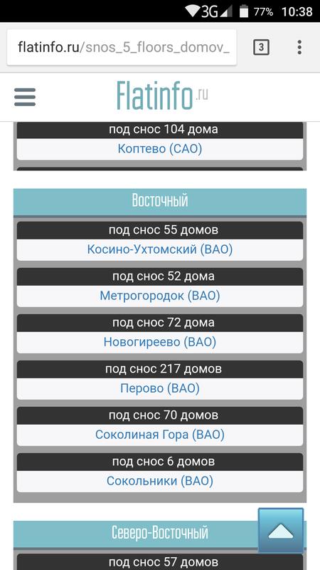  Страница 6 - Снос пятиэтажек