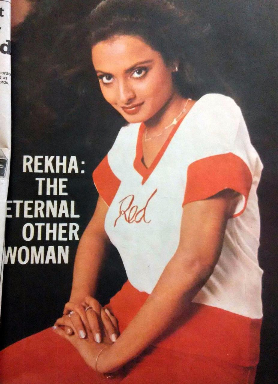 Rekha Covers Magazine