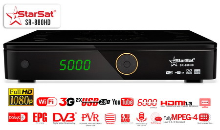  Инструкции StarSat SR-880 HD