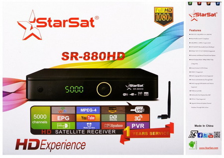  Инструкции StarSat SR-880 HD