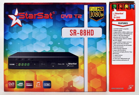  Инструкции StarSat SR-88 HD