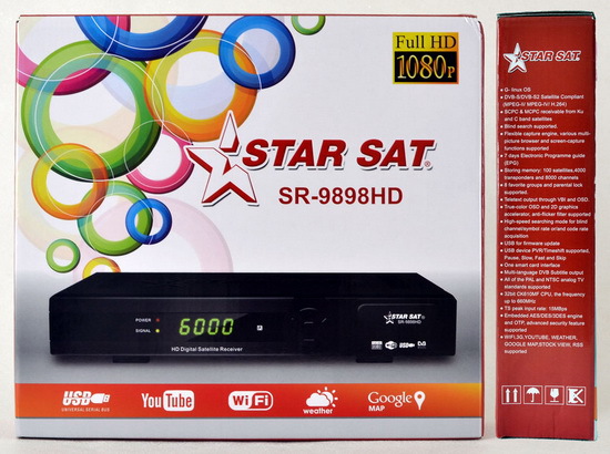  Инструкции StarSat SR-9898 HD