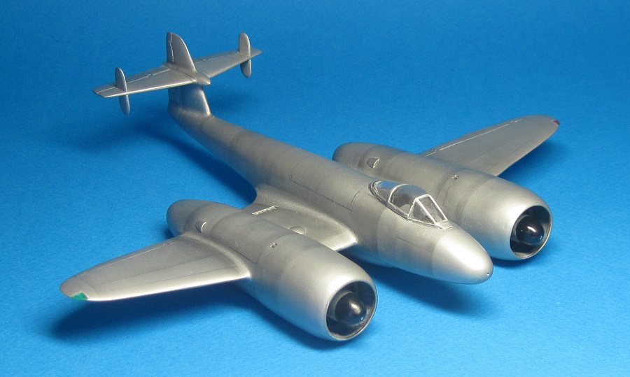 Gloster Meteor F.Mk.4 Nene RA490, 1:72, NOVO - конверсия