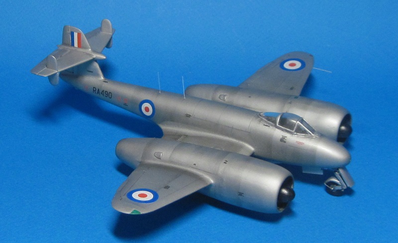 Gloster Meteor F.Mk.4 Nene RA490, 1:72, NOVO - конверсия