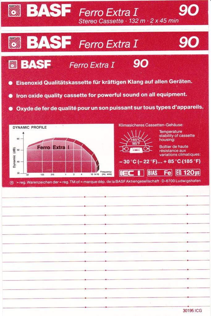  Сканы коробок от катушек, вкладышей от кассет