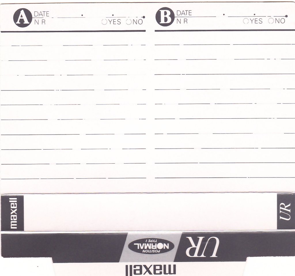  Сканы коробок от катушек, вкладышей от кассет