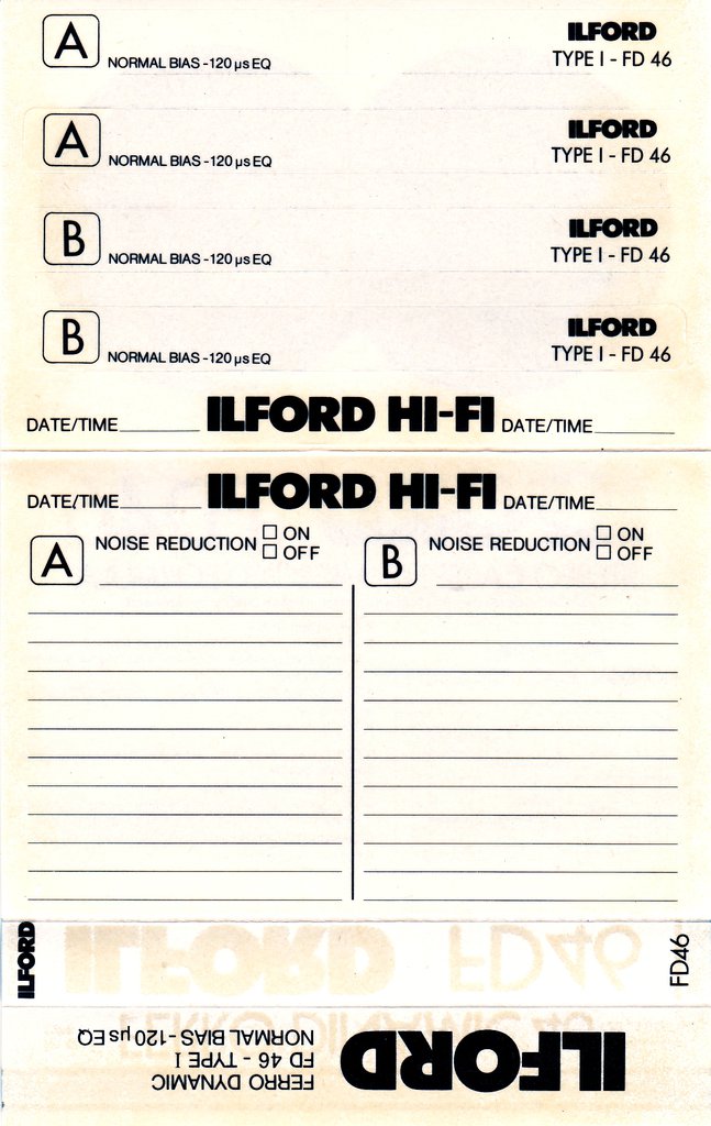  Сканы коробок от катушек, вкладышей от кассет