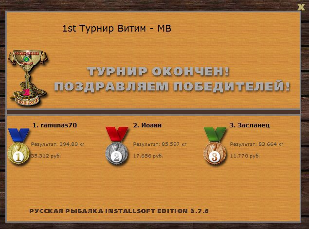  Максимальный Вес • Praise-турниры • РУССКАЯ РЫБАЛКА