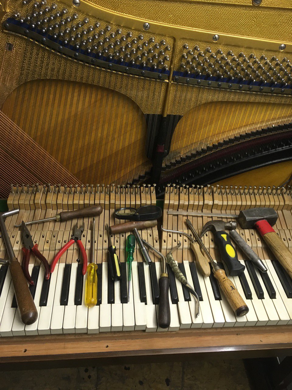  Техника замены вирбелей на пианино