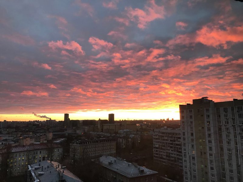 Небо над Москвой