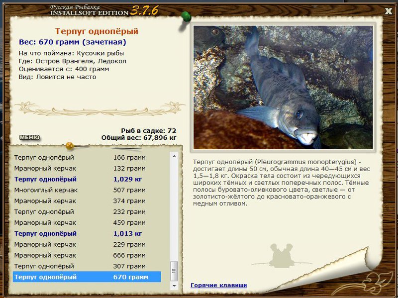 РУССКАЯ РЫБАЛКА Installsoft Edition 