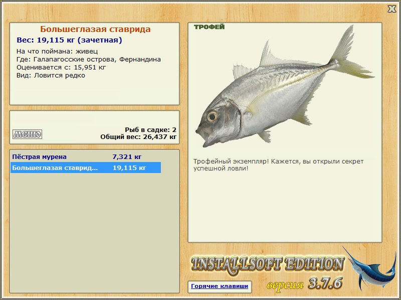 Большеглазая ставрида 