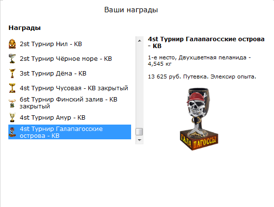 турниры • РУССКАЯ РЫБАЛКА