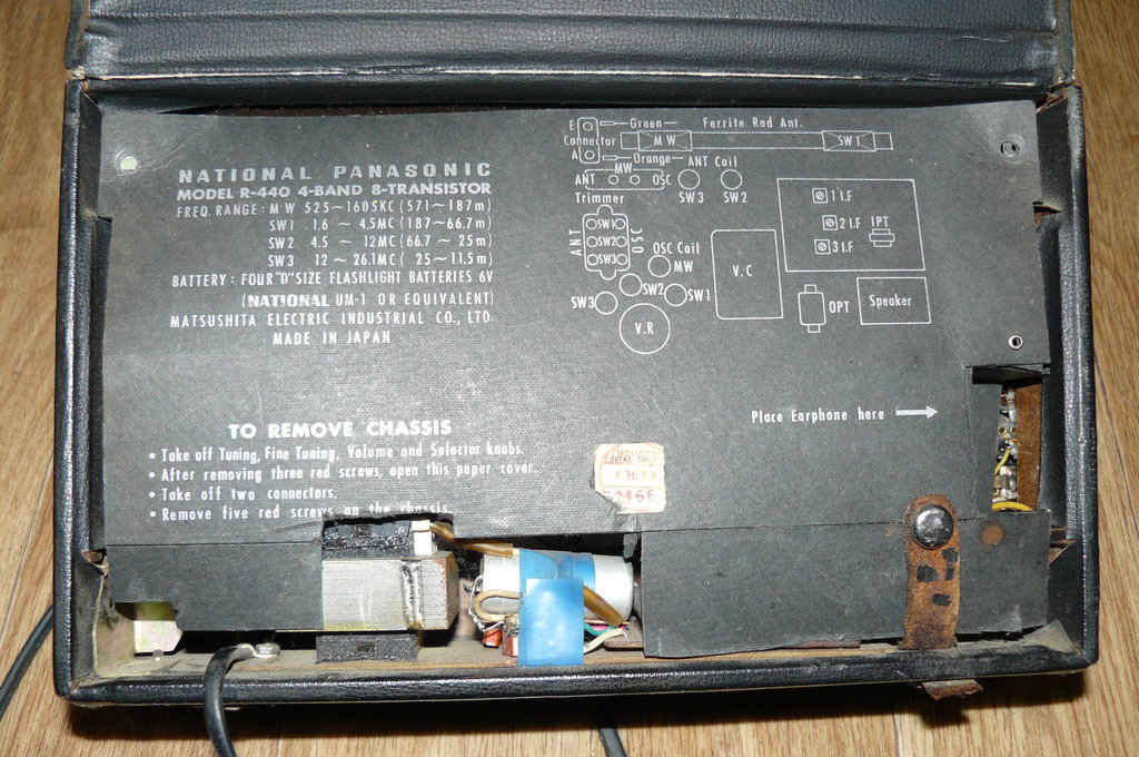  National Panasonic Hi-Fi All Transistor R-440