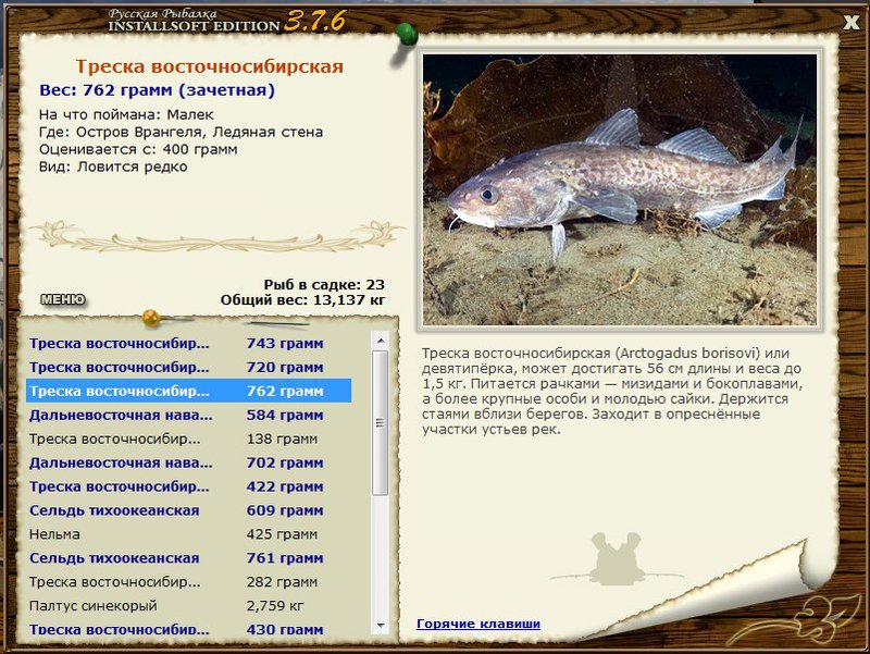 РУССКАЯ РЫБАЛКА Installsoft Edition 
