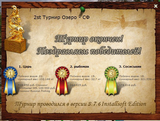 РУССКАЯ РЫБАЛКА Installsoft Edition 