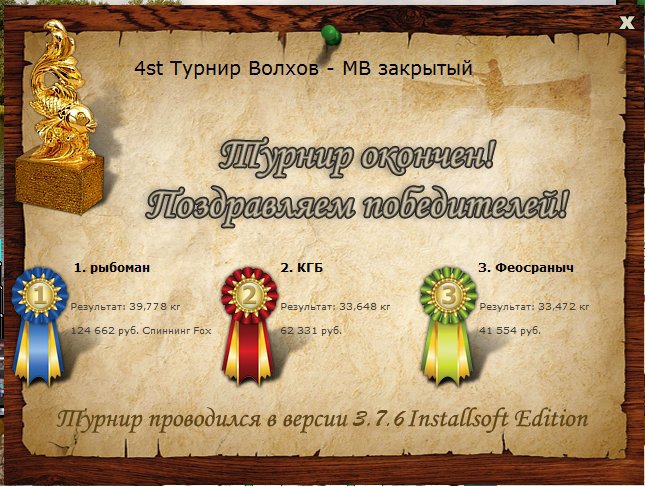 РУССКАЯ РЫБАЛКА Installsoft Edition 