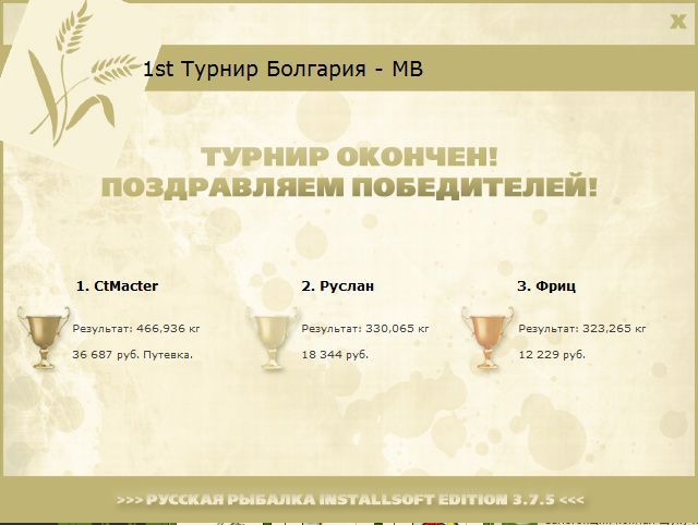 РУССКАЯ РЫБАЛКА Installsoft Edition 
